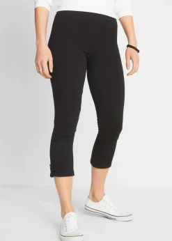 Clearance 3/4 Capri-Leggings Damen Basics|Hosen