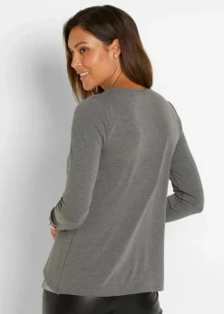 Online 2 in 1 Shirt bedruckt Damen Shirts & Tops|Nachhaltigere Materialien