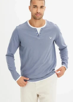 Best 2 in 1 Shirt (2er Pack), Langarm Herren Shirts & Polos|Basics