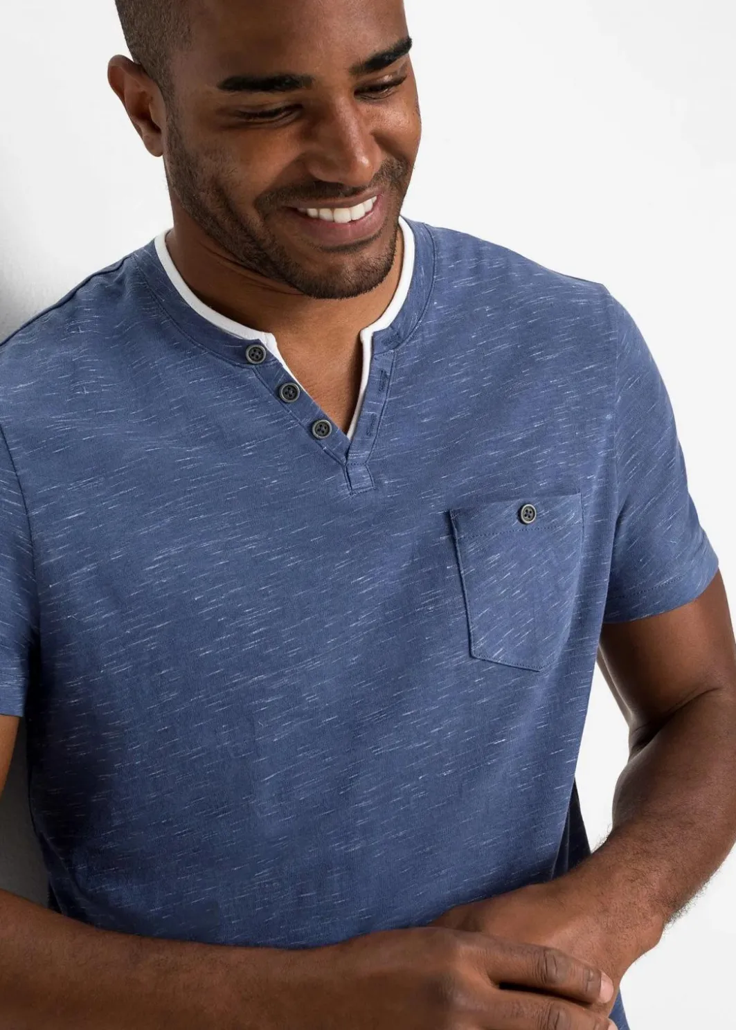 Outlet 2 in 1 Shirt, Kurzarm Herren Shirts & Polos|Basics