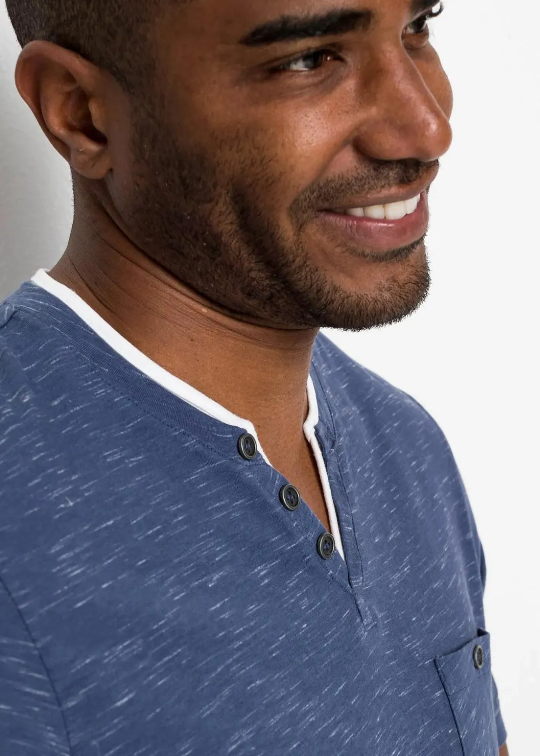 Outlet 2 in 1 Shirt, Kurzarm Herren Shirts & Polos|Basics