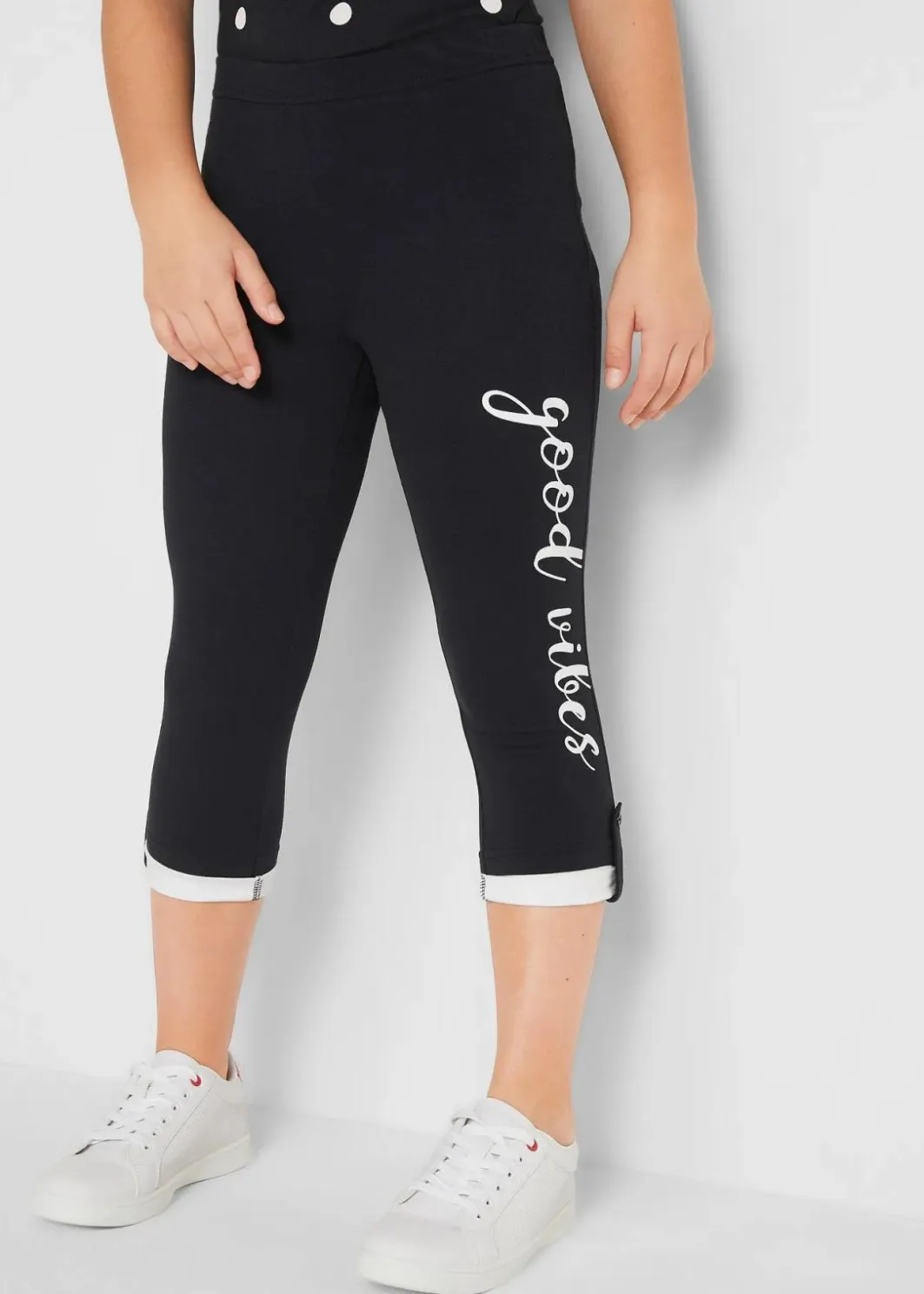 Kinder bonprix Mädchen 9-16 Jahre·Hosen & Leggings|Mädchen 2-8 Jahre·Nachhaltigere Materialien|¾ Leggings mit Bio-Baumwolle