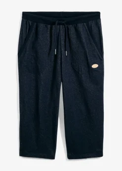 Herren bonprix Große Größen|Hosen|3/4 Sweathose in Denimoptik mit Komfortbund