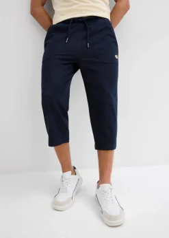 Herren bonprix Große Größen|Hosen|3/4 Sweathose in Denimoptik mit Komfortbund