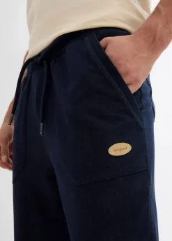 Herren bonprix Große Größen|Hosen|3/4 Sweathose in Denimoptik mit Komfortbund