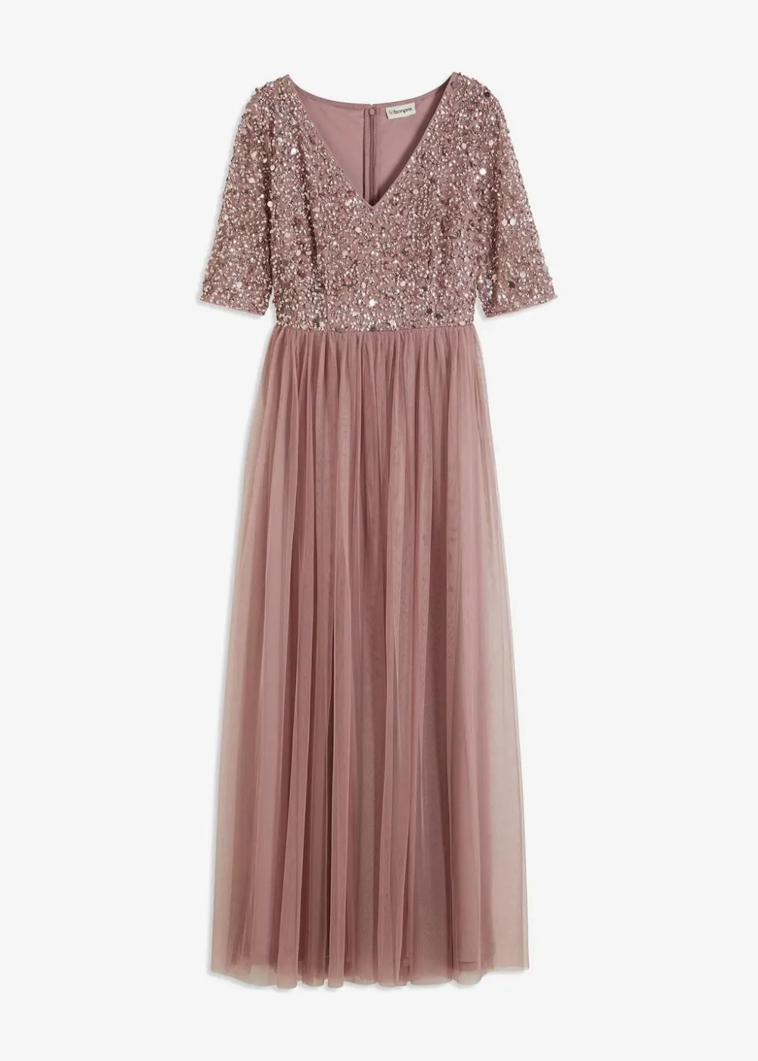Clearance Abendkleid aus zartem Tüll mit Paillettenstickerei Damen Kleider|Festliche Mode