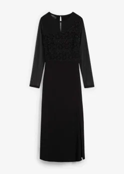 Damen bonprix Bekleidung·Pullover & Strickjacken|Kleider|Abendkleid mit Spitze