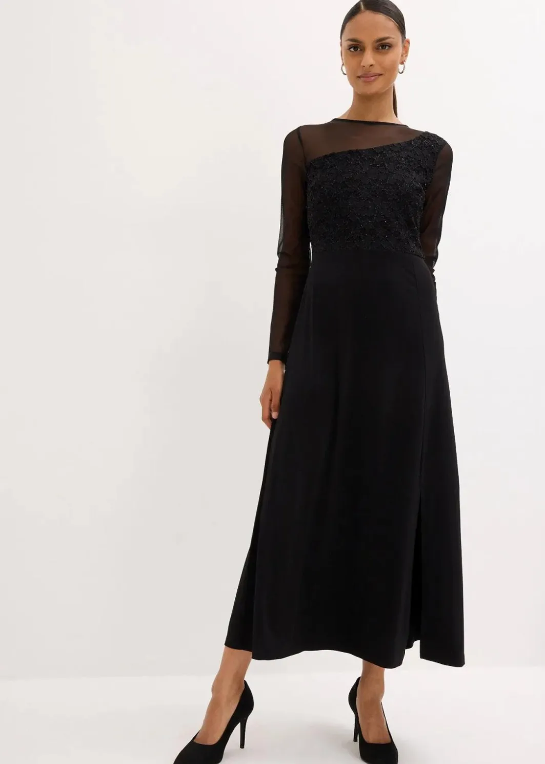 Discount Abendkleid mit Spitze Damen Kurzgrößen|Festliche Mode