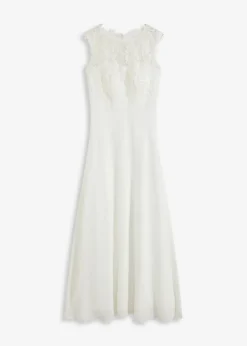 Outlet Abend-Maxikleid mit Spitze Damen Nachhaltigere Materialien|Kleider