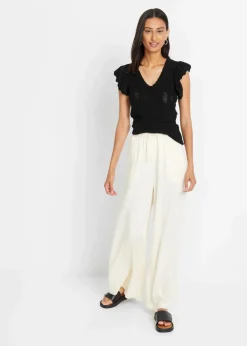 Damen bonprix Strickmode|Shirts & Tops|Ajour knit Shirt