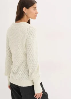 Damen bonprix Bekleidung·Umstandsmode|Bekleidung·Jeans|Ajour-Pullover