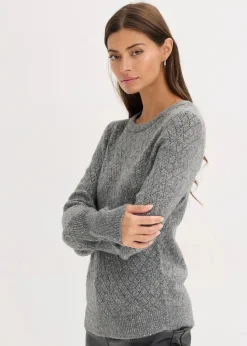 Discount Ajour-Pullover Damen Pullover & Strickjacken|Strickmode