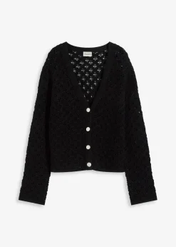 Discount Ajour-Strickjacke Damen Bekleidung·Umstandsmode|Pullover & Strickjacken