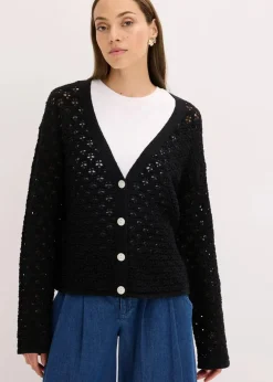 Discount Ajour-Strickjacke Damen Bekleidung·Umstandsmode|Pullover & Strickjacken