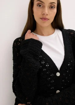 Discount Ajour-Strickjacke Damen Bekleidung·Umstandsmode|Pullover & Strickjacken