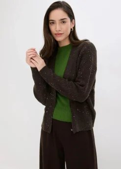 Damen bonprix Bekleidung·Umstandsmode|Bekleidung·Jeans|Ajour-Strickjacke