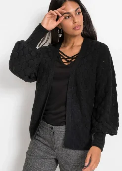 Damen bonprix Bekleidung·Umstandsmode|Strickmode|Ajour-Strickjacke