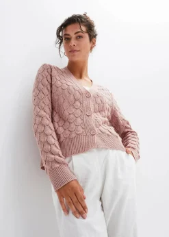 Sale Ajour-Strickjacke Damen Bekleidung·Umstandsmode|Strickmode