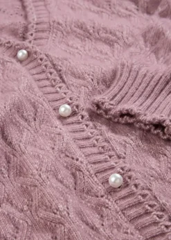 Hot Ajour-Strickjacke mit Wolle Damen Bekleidung·Umstandsmode|Bekleidung·Jeans
