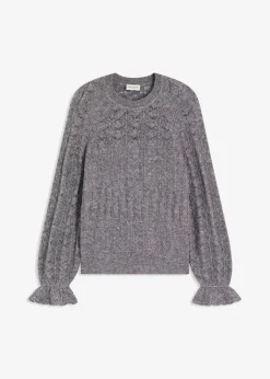 Sale Ajour-Strickpullover Damen Strickmode|Pullover & Strickjacken