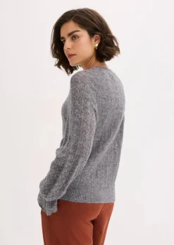 Sale Ajour-Strickpullover Damen Strickmode|Pullover & Strickjacken