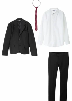 Clearance Anzug + Hemd + Krawatte (4-tlg. Set) Kinder Jungen 9-16 Jahre·Anzüge & Hemden|Jungen 2-8 Jahre·Nachhaltigere Materialien