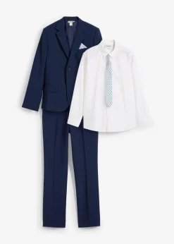 Sale Anzug + Hemd + Krawatte (4-tlg. Set) Kinder Jungen 9-16 Jahre·Bademode|Jungen 2-8 Jahre·Nachhaltigere Materialien