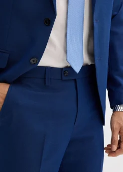 Herren bonprix Große Größen|Anzüge & Sakkos|Anzug mit Krawatte (3-tlg.Set), Slim Fit