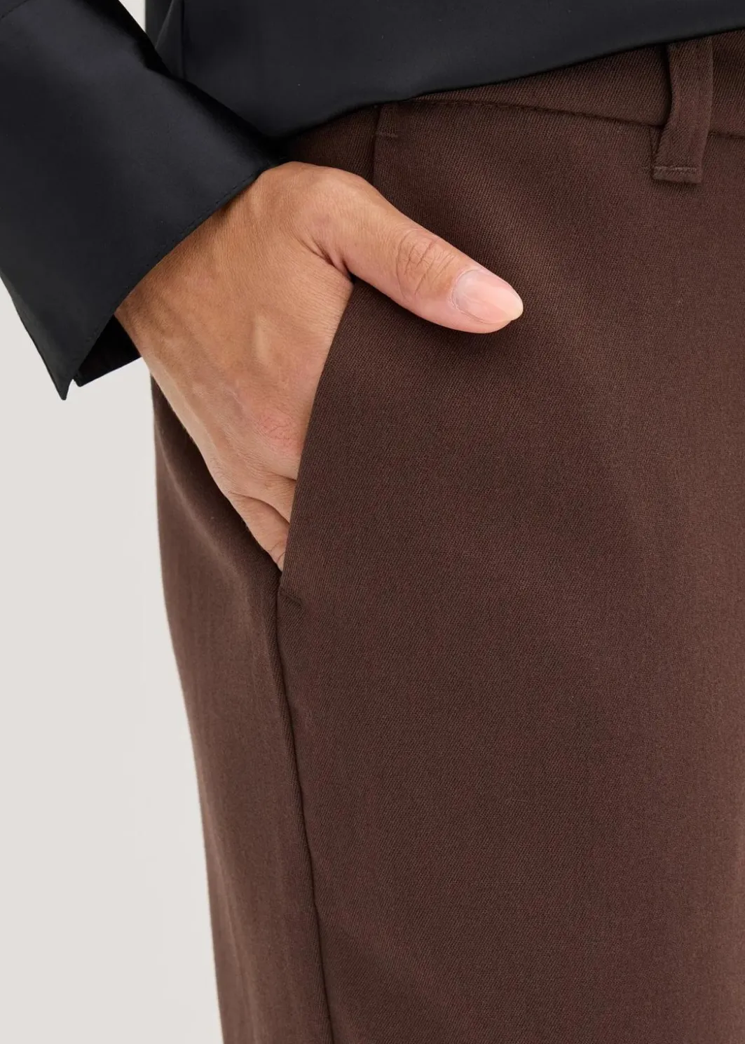 Damen bonprix Bekleidung·Kleider|Hosen|Anzugshose mit Schlitzen
