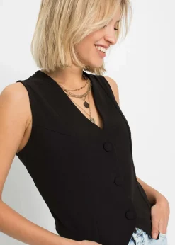 Hot Anzugweste aus fester Interlock-Qualität Damen Jacken & Mäntel