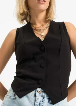 Hot Anzugweste aus fester Interlock-Qualität Damen Jacken & Mäntel