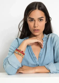 Damen bonprix Strandmode|Schmuck|Armband (4er Pack)