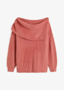 Damen bonprix Bekleidung·Umstandsmode|Strickmode|Asymmetrischer Off-Shoulder Pullover