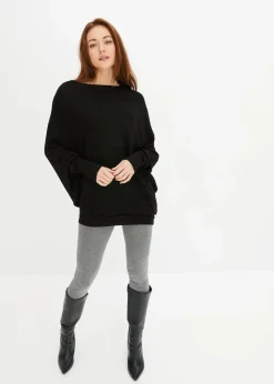 Damen bonprix Bekleidung·Umstandsmode|Bekleidung·Jeans|Asymmetrischer Oversize-Pullover