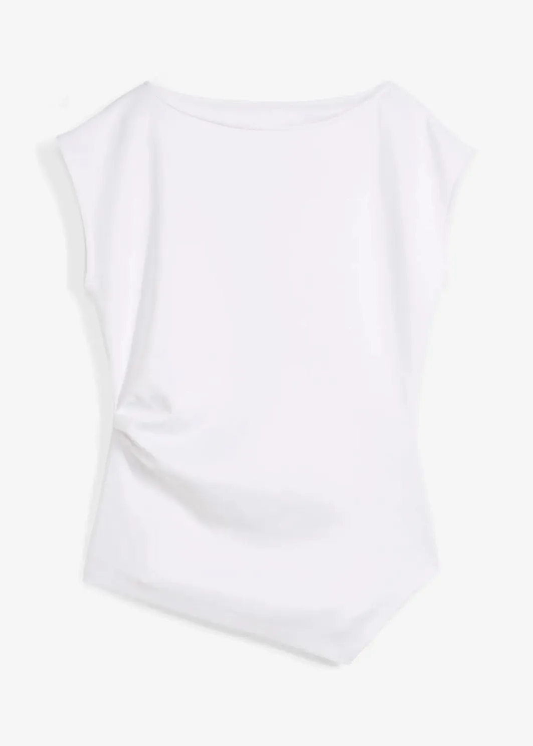 Clearance Asymmetrisches Top aus bequemem Scuba Damen Shirts & Tops