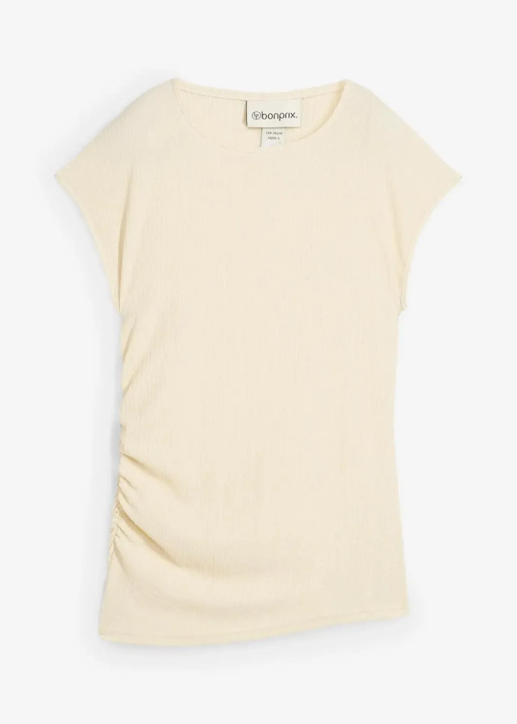 Best Asymmetrisches Top aus leichtem Crêpe Damen Shirts & Tops|Nachhaltigere Materialien