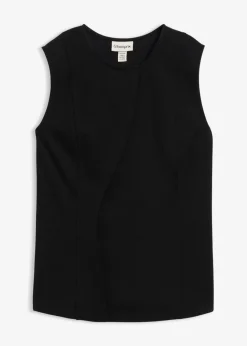 Damen bonprix Shirts & Tops|Asymmetrisches Westen-Top aus Punto di Roma