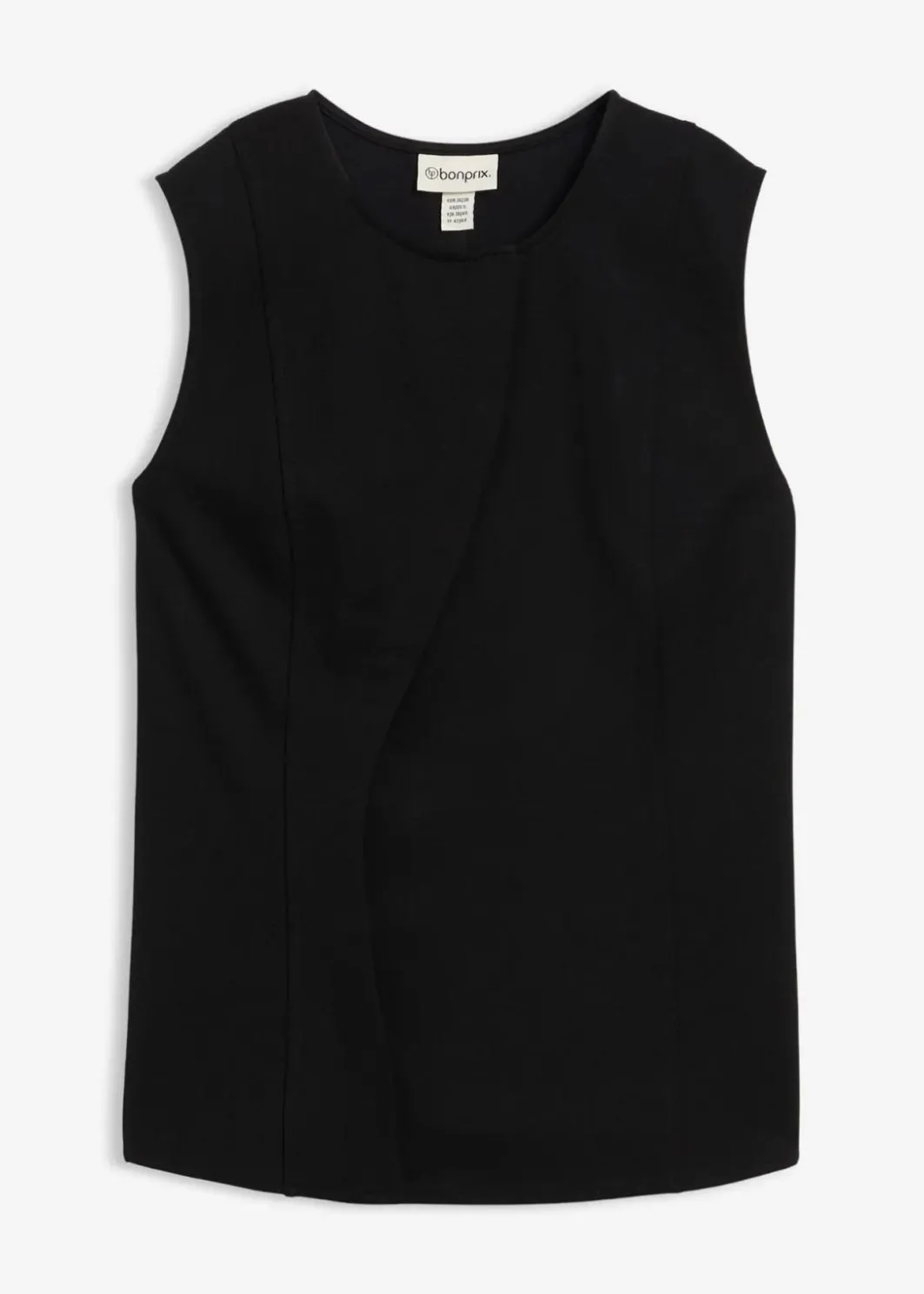 Damen bonprix Shirts & Tops|Asymmetrisches Westen-Top aus Punto di Roma