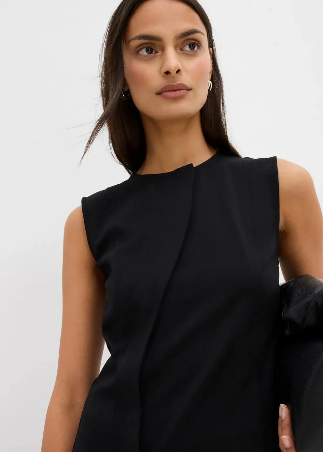 Damen bonprix Shirts & Tops|Asymmetrisches Westen-Top aus Punto di Roma