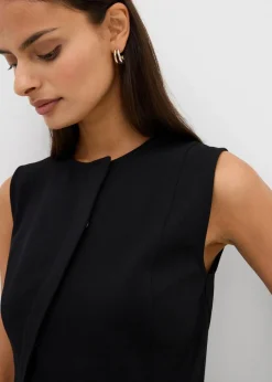 Damen bonprix Shirts & Tops|Asymmetrisches Westen-Top aus Punto di Roma