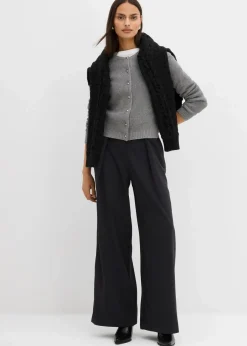 Outlet Ausgestellte Bundfaltenhose Damen Bekleidung·Kleider