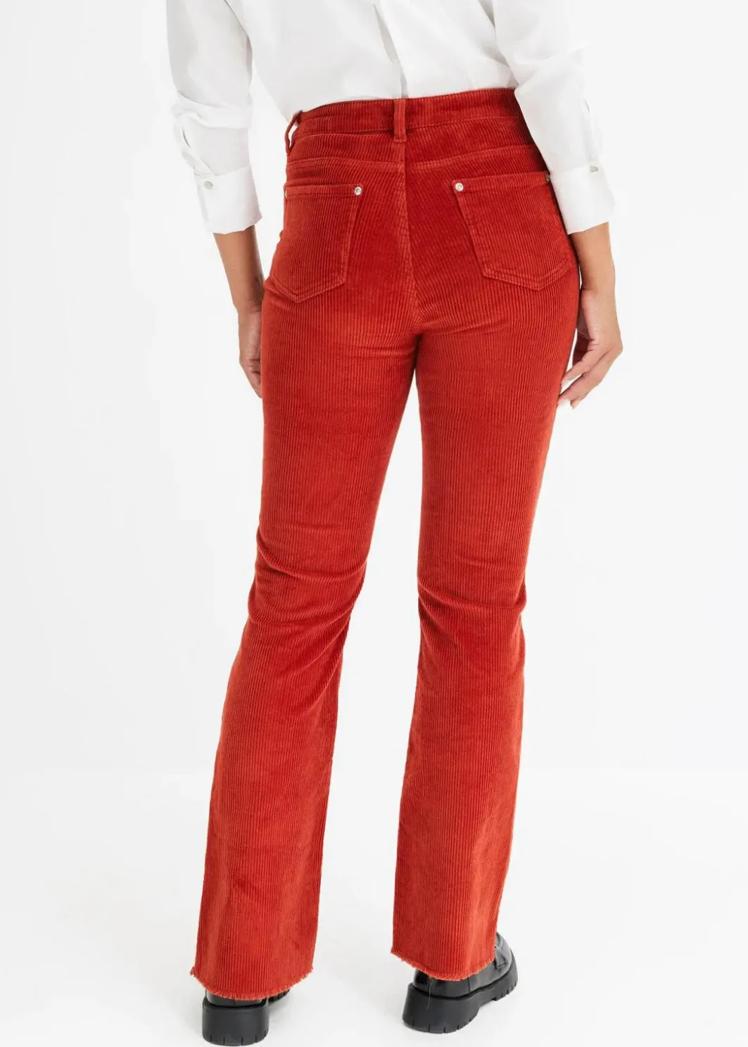 Damen bonprix Hosen|Ausgestellte Cordhose