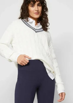 Damen bonprix Hosen|Nachhaltigere Materialien|ausgestellte Leggings