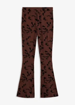 Damen bonprix Bekleidung·Kleider|Hosen|Ausgestellte Leggings aus softer Viskose