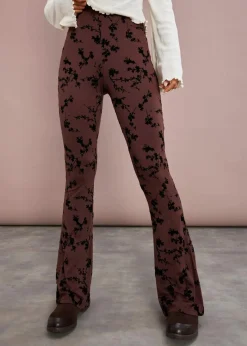 Damen bonprix Bekleidung·Kleider|Hosen|Ausgestellte Leggings aus softer Viskose