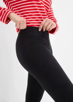 Damen bonprix Bekleidung·Kleider|Hosen|ausgestellte Leggings (2er-Pack)