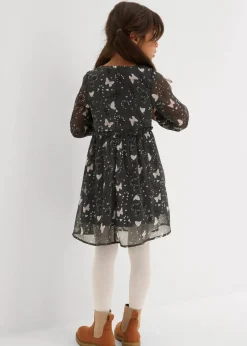 Ausgestelltes Chiffonkleid Kinder Mädchen 2-8 Jahre·Kleider & Röcke