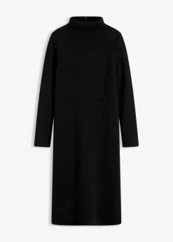 Damen bonprix Bekleidung·Pullover & Strickjacken|Nachhaltigere Materialien|Ausgestelltes Midikleid
