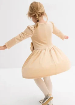 Clearance Ausgestelltes Samtkleid Kinder Mädchen 2-8 Jahre·Kleider & Röcke