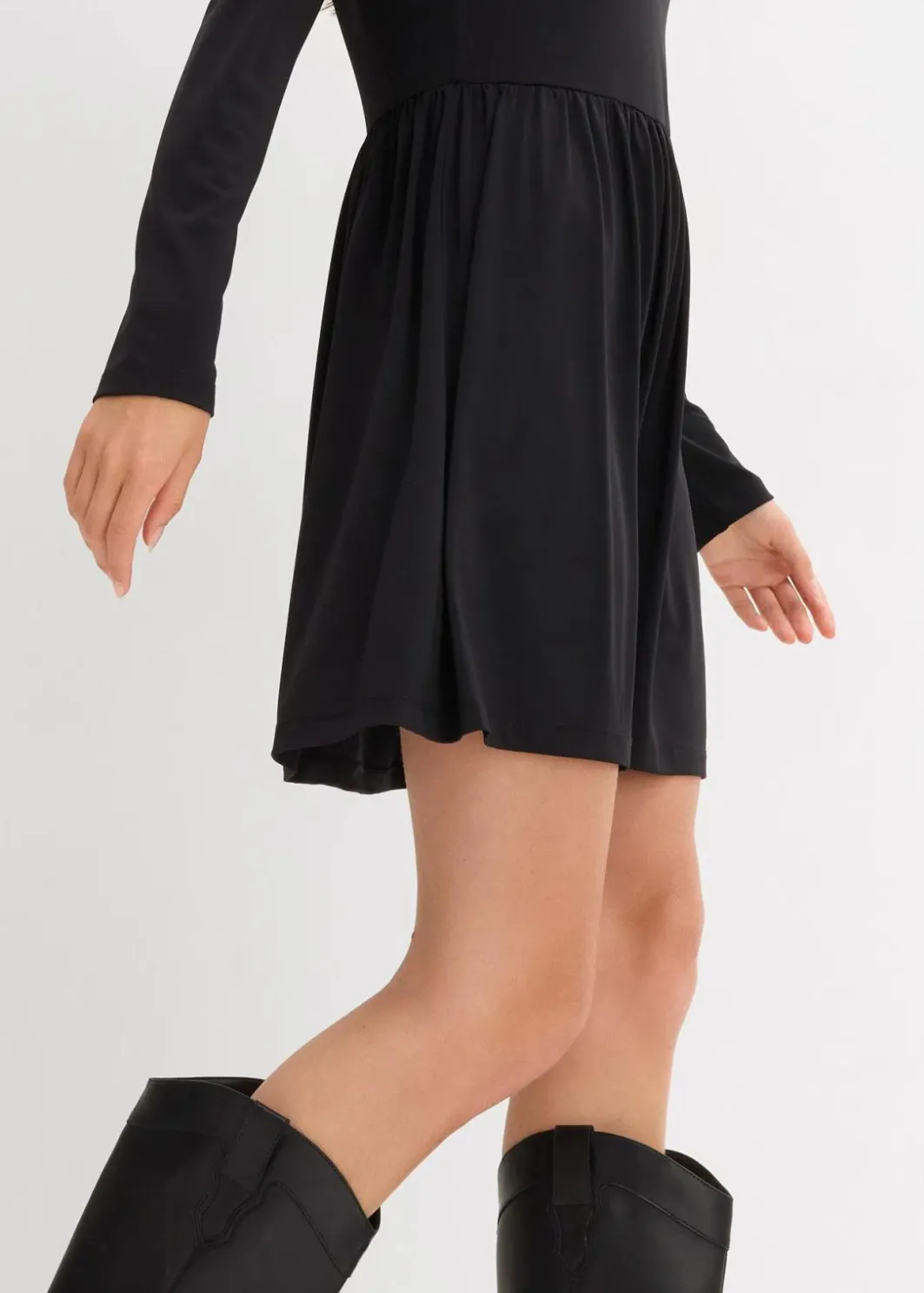 Damen bonprix Nachhaltigere Materialien|Kleider|Ausgestelltes Shirtkleid